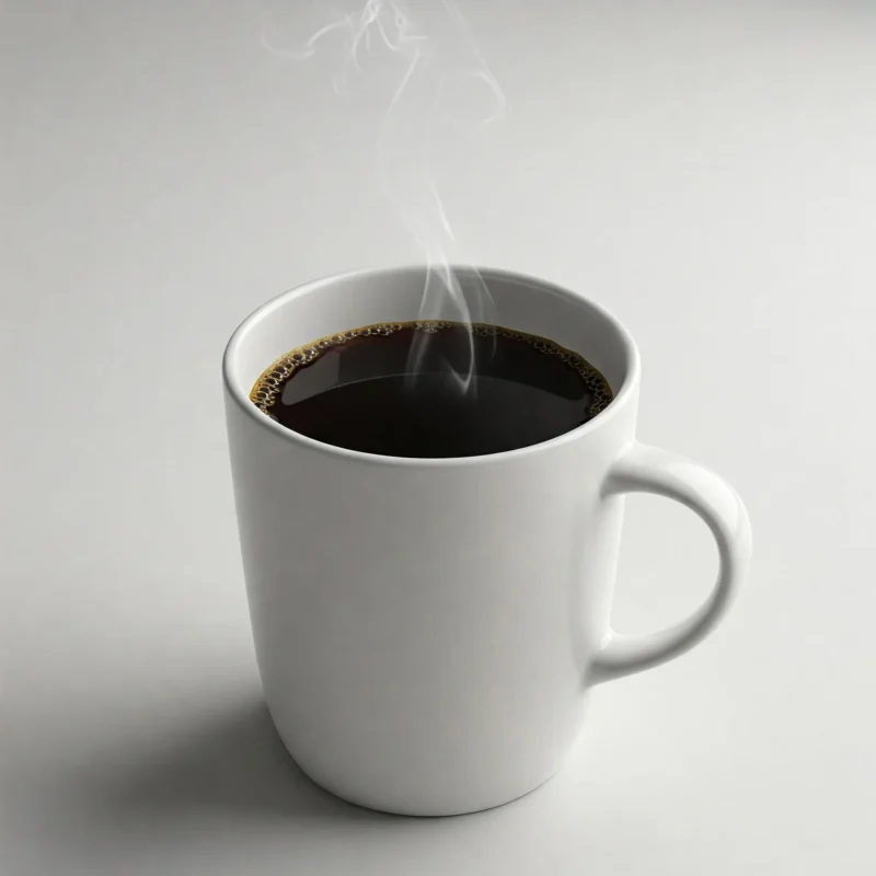 Hot Black Coffee