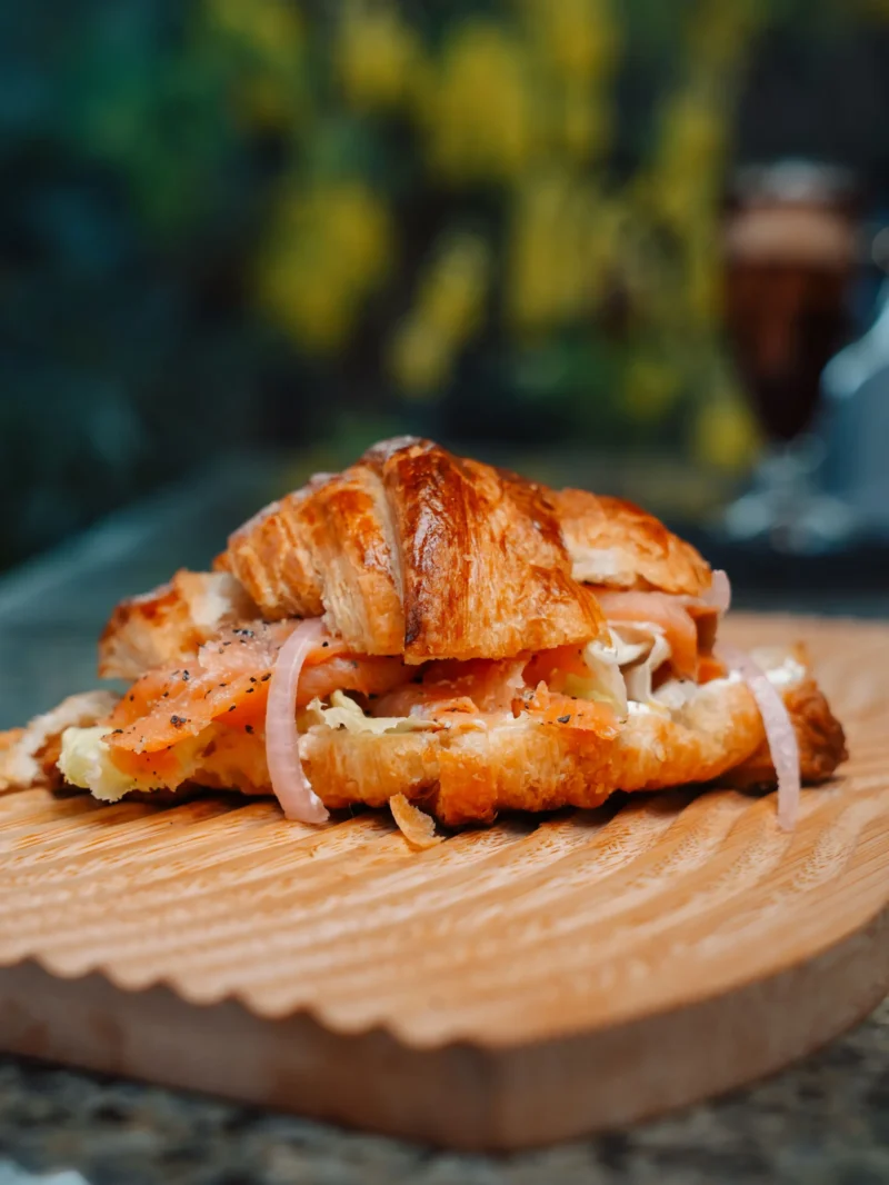 Smoked Salmon Croissant