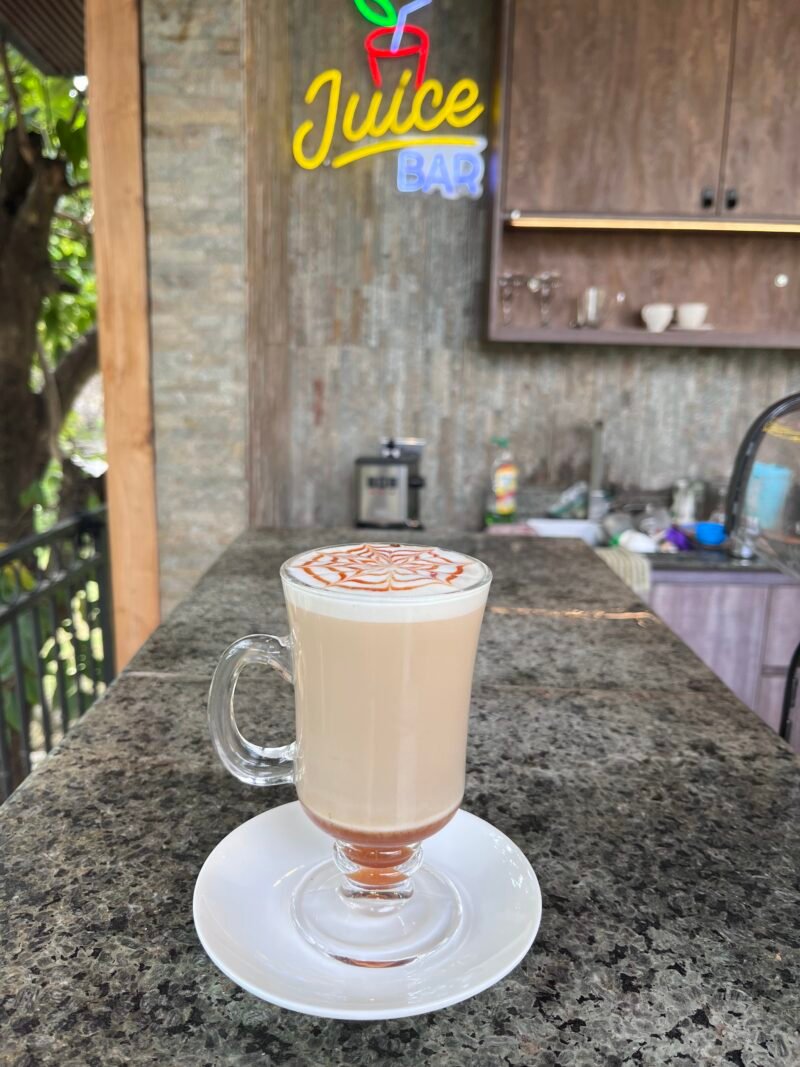 Hot Caramel Latte